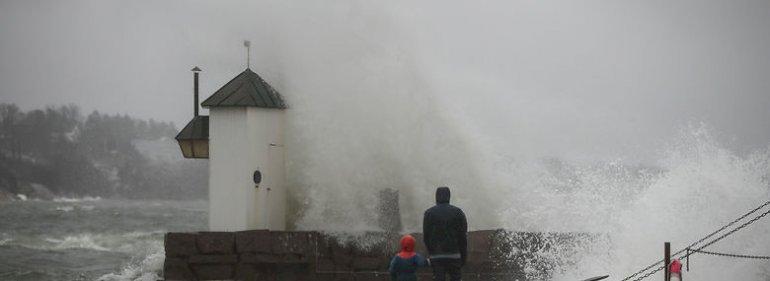 Stormvejr sætter europæisk vindrekord